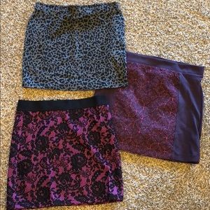 3 Trendy Mini Skirts